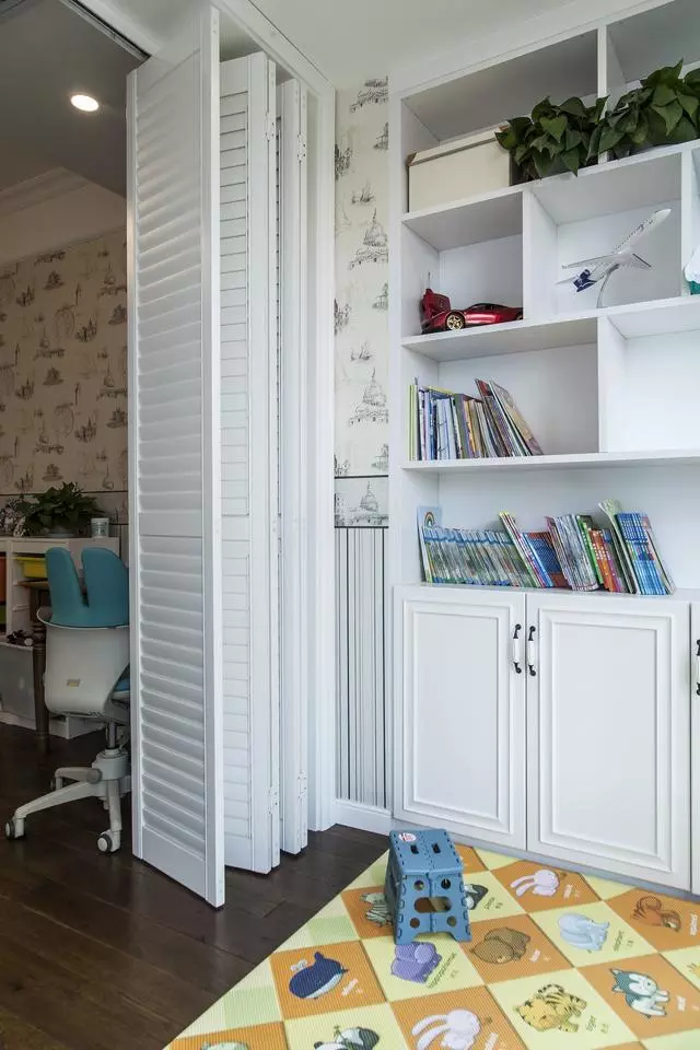 『』140㎡大户型，美式风装修，大儿童房还带阳台，设计也特别实用！