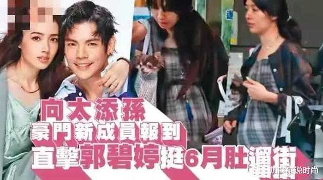郭碧婷|天呢！郭碧婷怀孕6个月了，穿孕妇装挺大肚变化大，也难逃孕期变丑呀