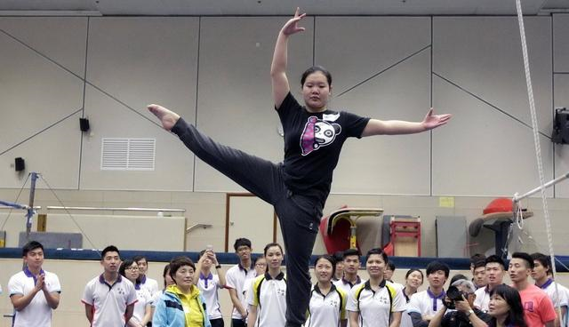 「程菲」我国著名体操女王，如今发福女神变“大妈”，31岁身兼要职仍单身