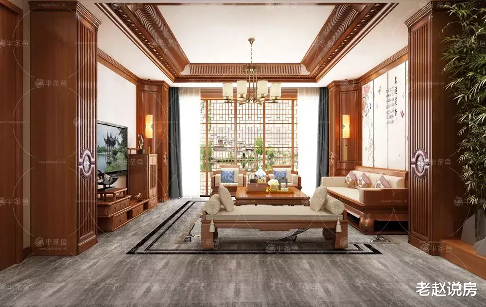 |中式风格全屋设计 精美设计超现实效果图分享