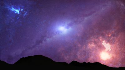 太空|科学家发现，外太空原来一直不是漆黑的