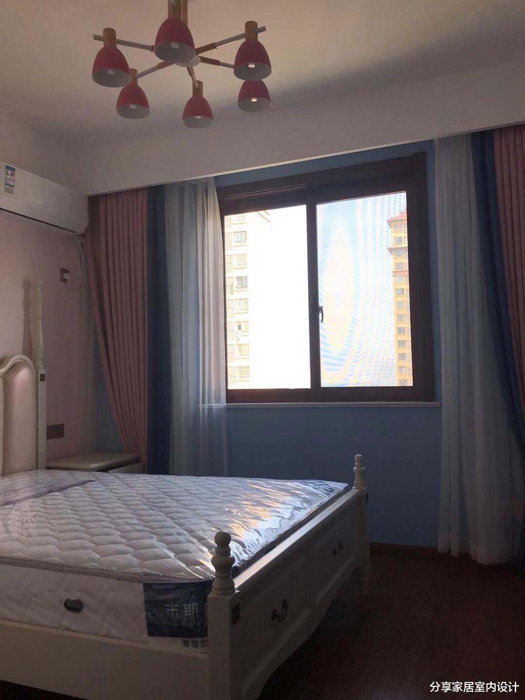 【】老公坚持装修美式风格，完工后打扫干净，家具进场非常满意！