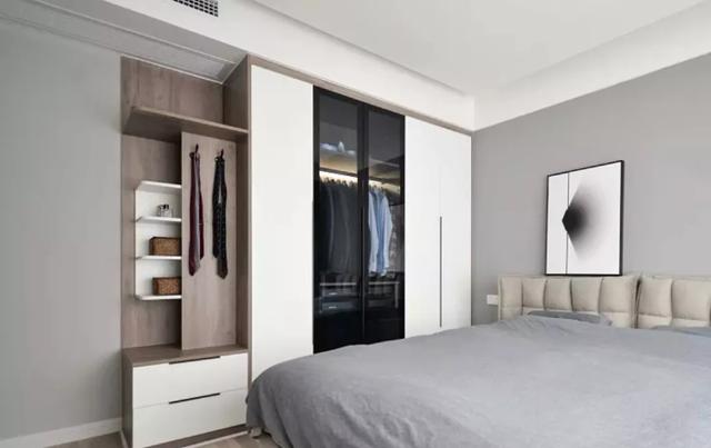 |衣柜也可以撞色，颜色撞得对，衣柜也可以很美