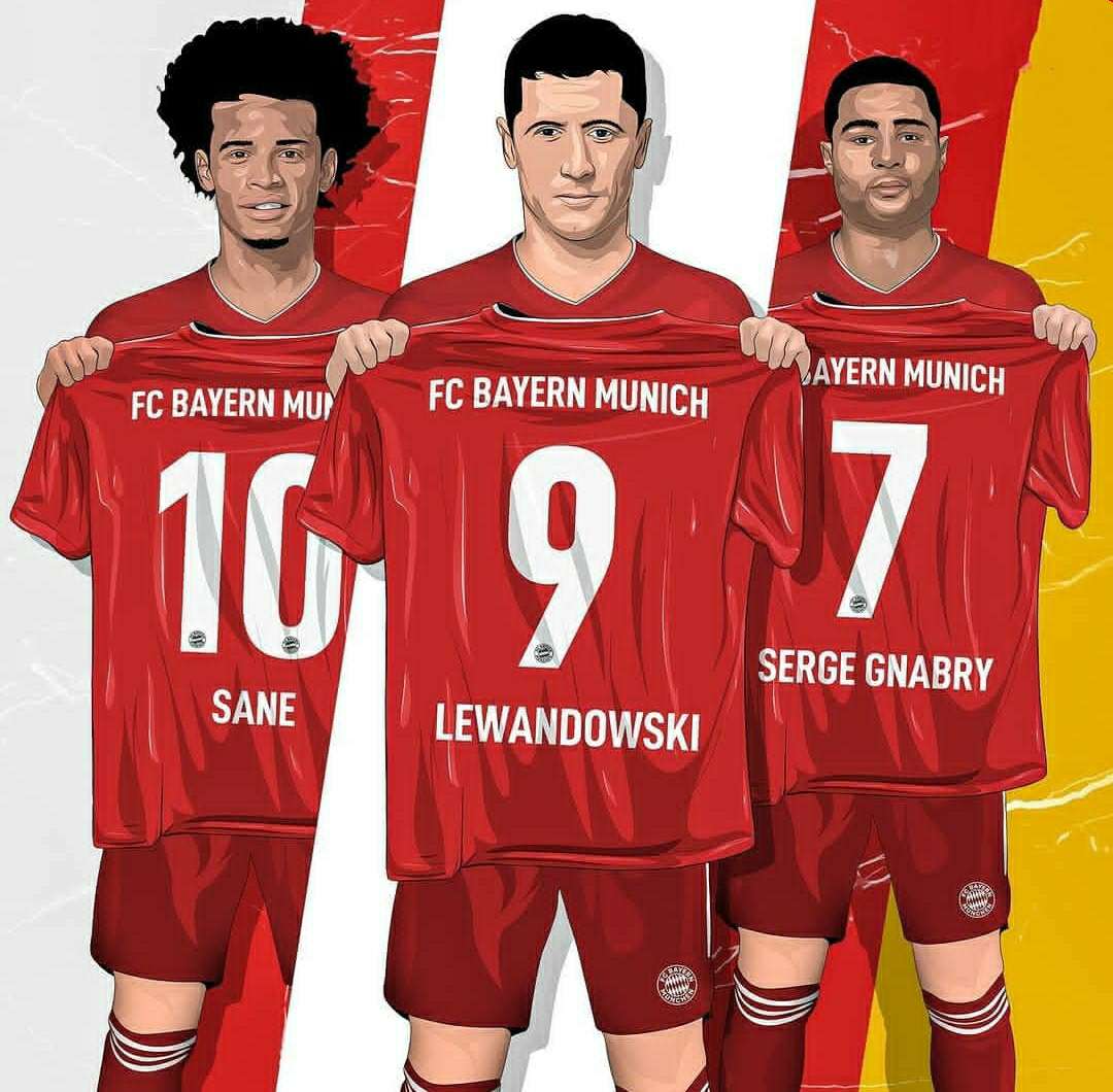 拜仁慕尼黑|欧洲足坛俱乐部三人组大比拼（7号、9号、号），最强当属拜仁