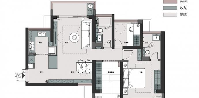 |90平舒适北欧风装修，清新自然，温馨大方，很喜欢！