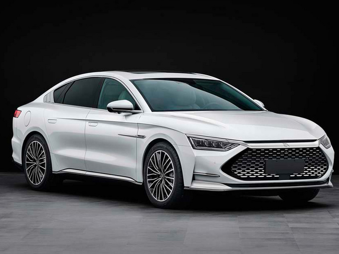 比亚迪汉▲比亚迪汉插电混动版20日首发 2.0T+电机 每公里油费仅7分钱