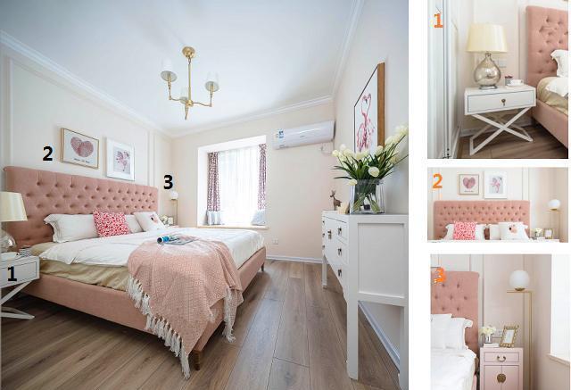 |现代感十足的新房装修完工，全屋木地板超温馨，全明户型就是漂亮