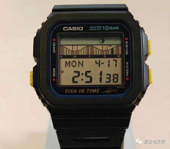 #卡西欧#卡西欧唯一钓鱼主题方块——CASIO FT 100w
