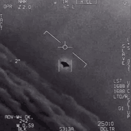 #UFO#美军曝光铁证：UFO不明飞行物是真的！浑身发光，飞行能力惊人！