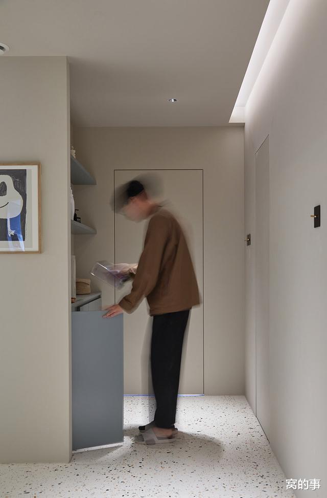 大门|他真有远见，给90㎡新家装满柜子，还能让房子透着精致的高级感