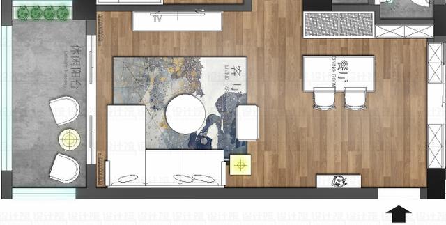 大门|没有玄关的房子，鞋柜如何布置？进门就是客餐厅，鞋柜乱摆可不行！