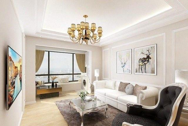 |客厅和阳台打通,邻居来参观,总觉得比他家大至少10平米,真好