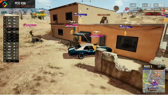 tsg战队|绝地求生丨恭喜TSG战队获得PSC洲际赛S2东亚赛区冠军