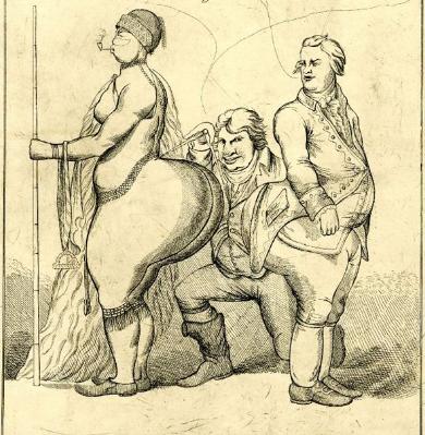 欧洲■两个欧洲人为获得财富,将身材怪异的非洲少女关在笼子里展览五年