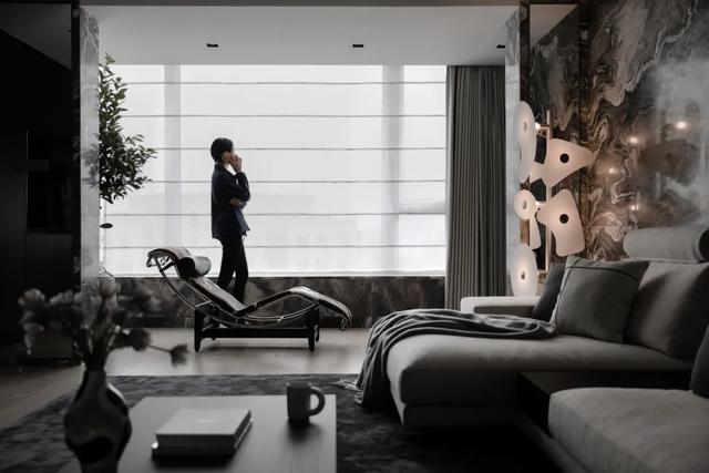 |200㎡精致灰私宅，特立独行的简约空间！