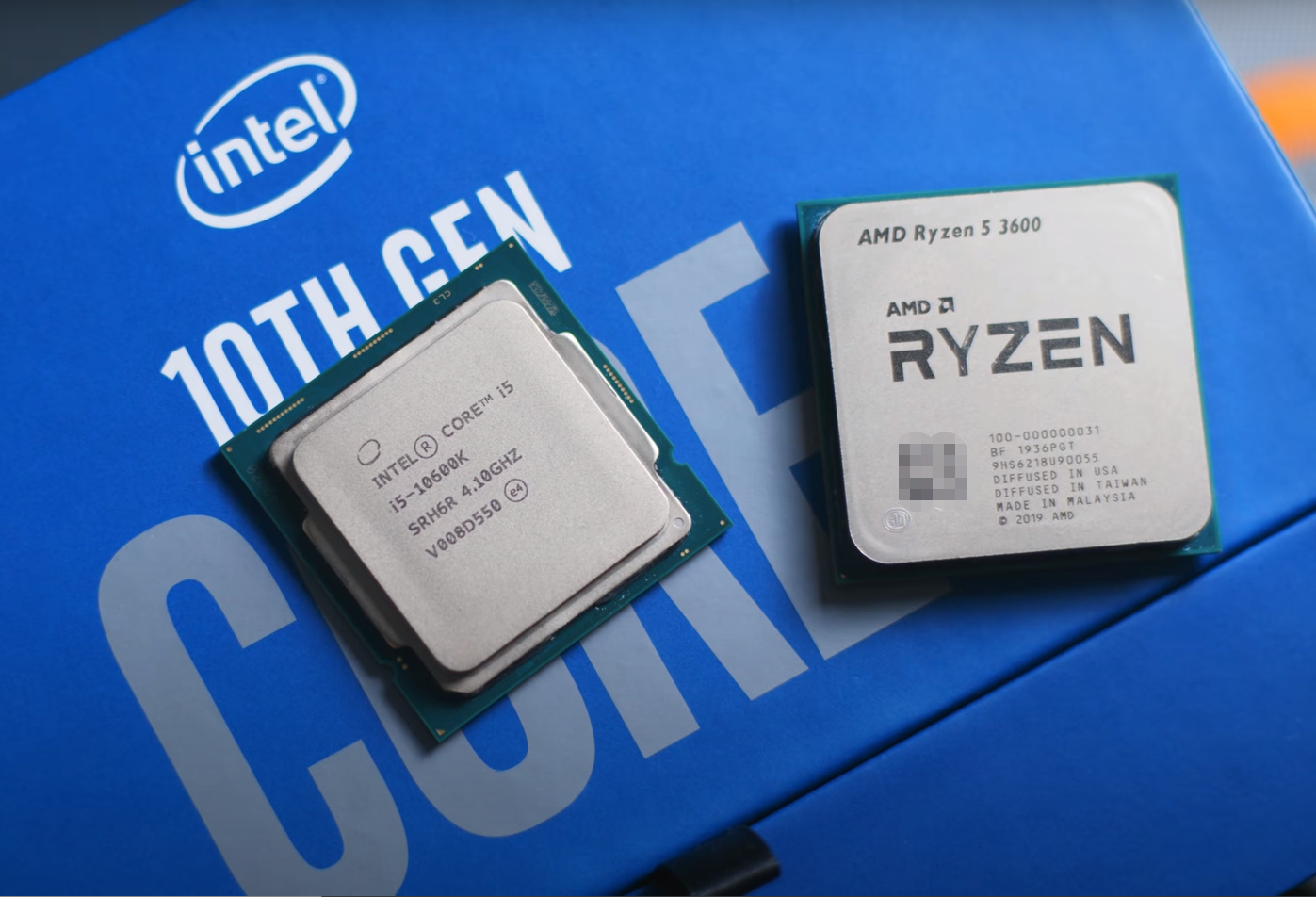 英特尔▲英特尔10600K性能追上锐龙3600，游戏帧率大幅领先，但我还选锐龙
