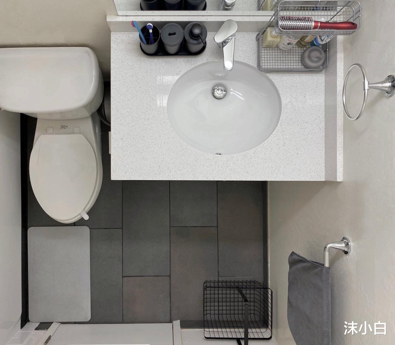 |晒他36㎡小户型，巴掌大的卫生间，竟然还有一个浴缸！难怪乱不了