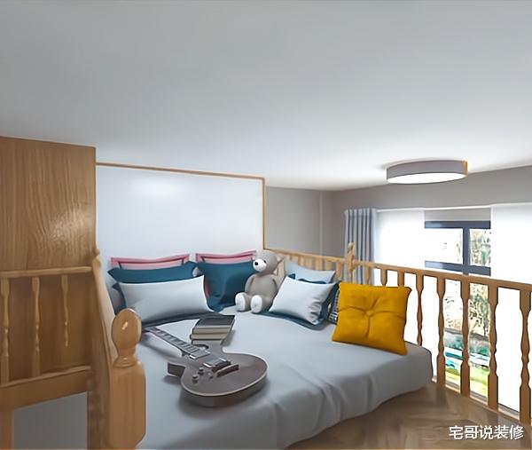 |13㎡单间改造学区房，巧妙的利用空间，满足一家3口居住