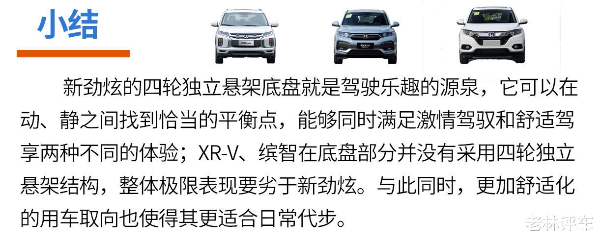 「桑塔纳」选车就看三大件，新劲炫、XR-V、缤智谁的表现会更强？