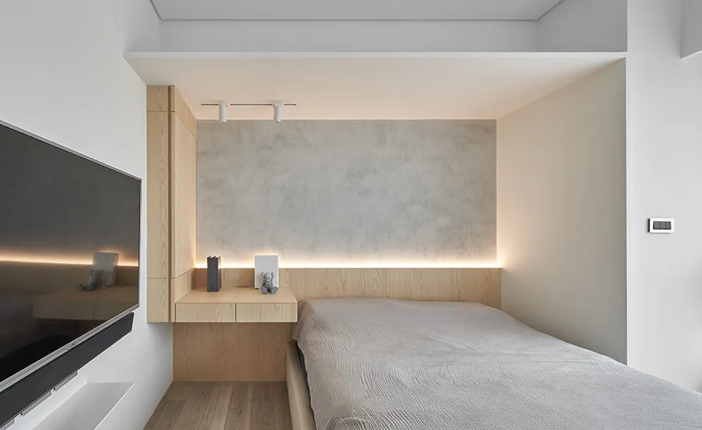 『』56㎡ 打造四居室，1㎡ 都不浪费！