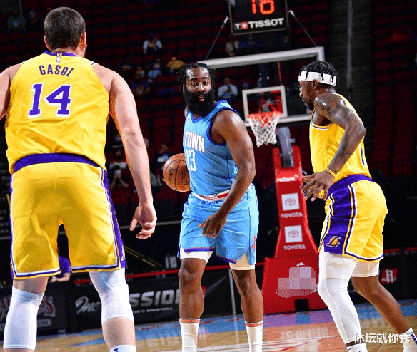 湖人队|王炸轰32+11+5！詹姆斯天神下凡，湖人打懵哈登，浓眉还没发力呢