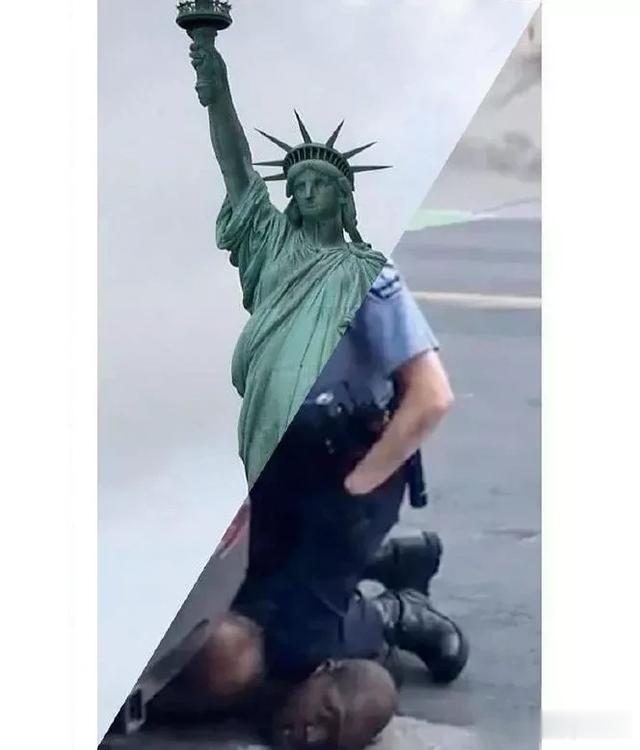 fpx战队▲抗议者暴力示威、警察暴力执法，这就是美国？