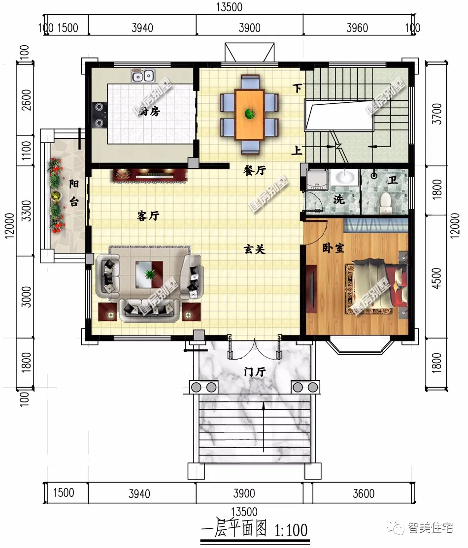 ：喜欢建豪宅要看的两款户型，风格有些类似，第二栋带地下室