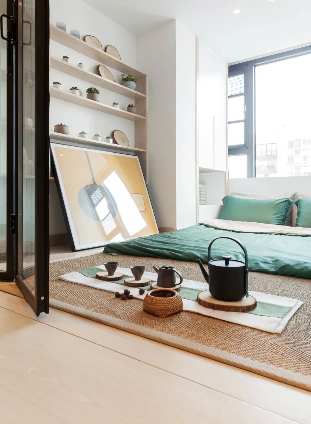 |一家三口的紧凑小蜗居，50㎡硬挤成两房，小户型也能过得很幸福