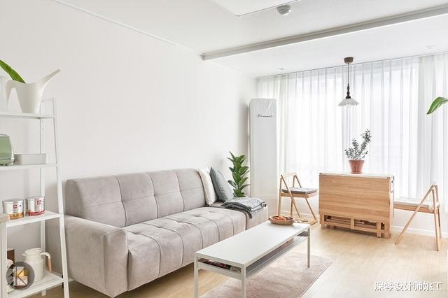 |51平小宅随便弄弄，却成了最能留住人心的家，纯白色系极致舒心