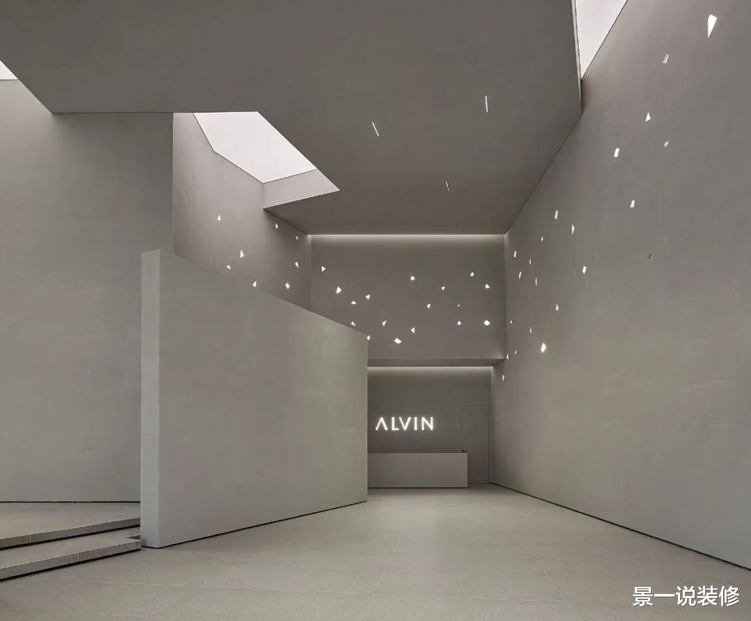 【】600㎡极简空间，没有任何装饰，只有光，却是极致震撼高级的美！