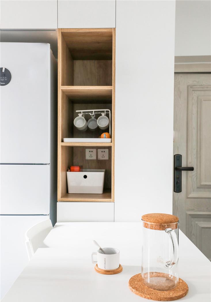 ##45㎡两居变四居,还能做到功能齐全又通透敞亮,这装修值得参考!