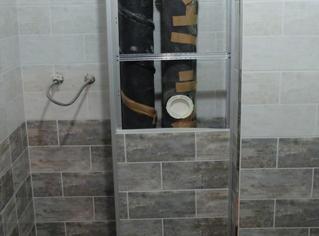 ##卫生间别再用砖包立管了，太占地方，都这样做，隔音又省空间