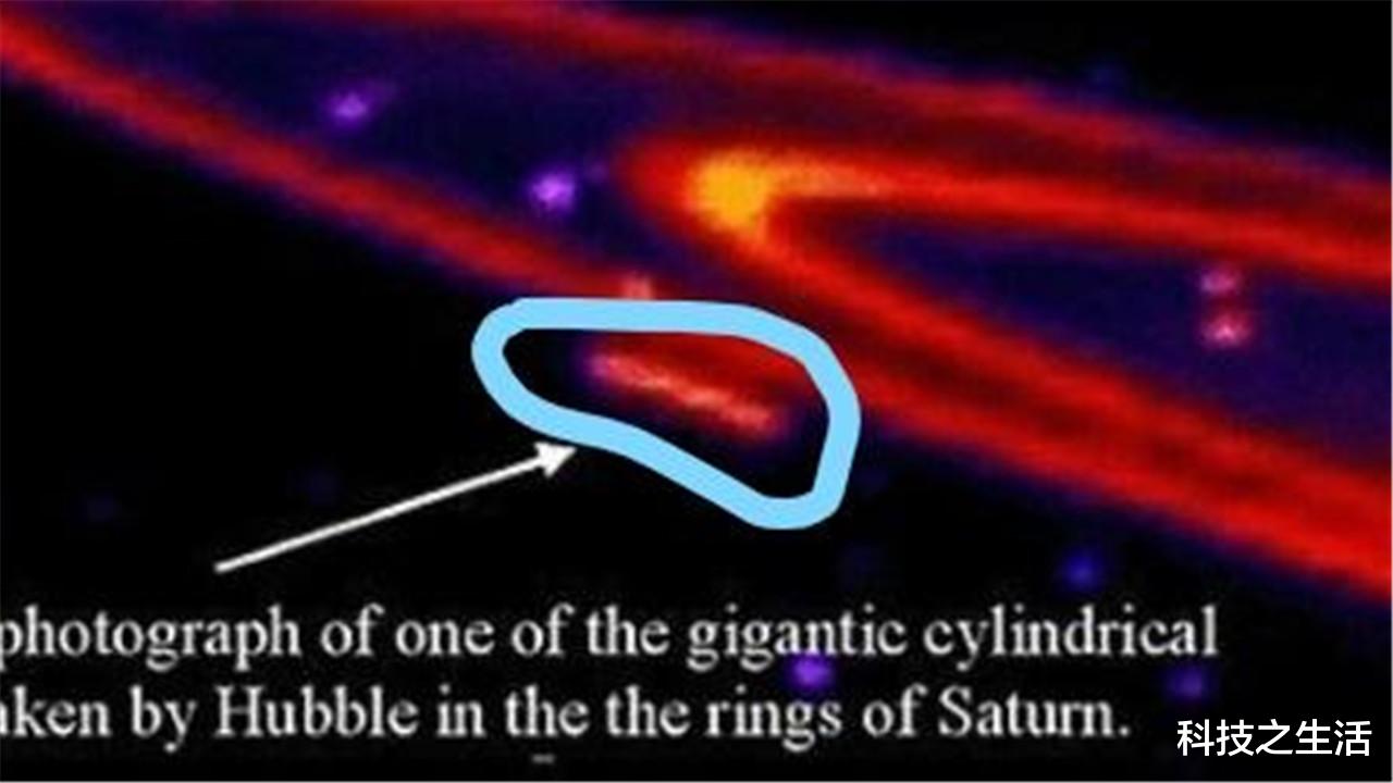 UFO|土星环内发现不明飞行物,长度达5万公里,外星人在吸收能量?