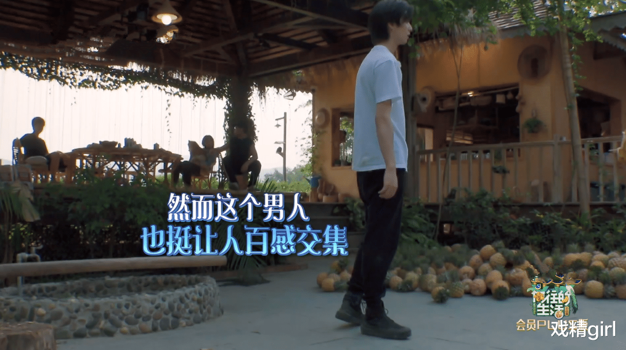 『宋威龙』宋威龙试图摘椰子被拒,又缠着彭彭出门捞河蚌,半路被何炅赶回家