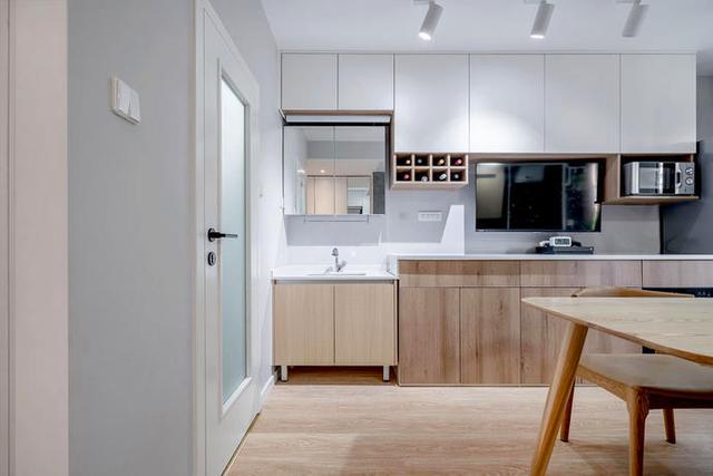 |我见过住着最舒适的家，套内60㎡去客厅化，中西厨设计好评如潮