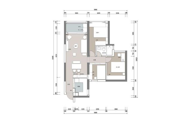|接地气的北欧风格，105㎡只花8万全搞定，毕业照人见人爱！