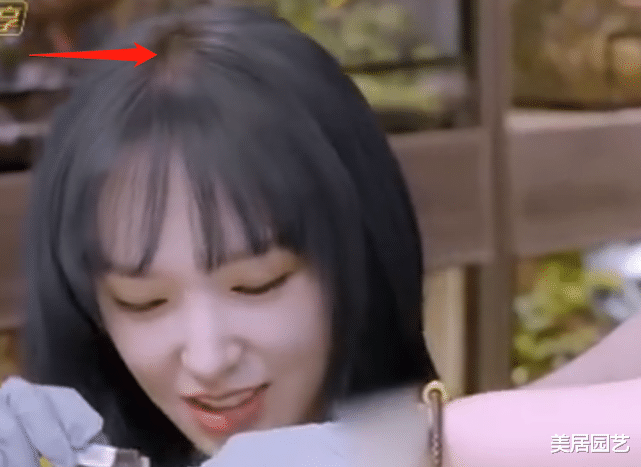 程潇|有种“头发”叫程潇,别人为发量多都戴假发片,她的解决办法过于机智