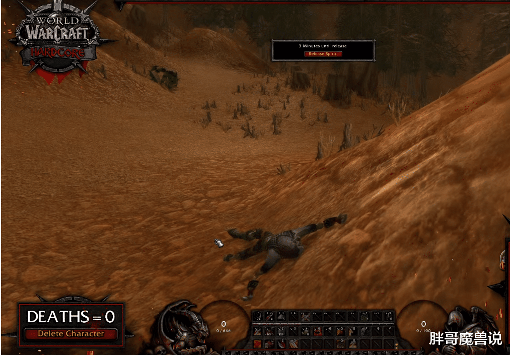 魔兽世界|魔兽世界：怀旧服首个“一条命模式”满级玩家，爆肝25天终成世界第一