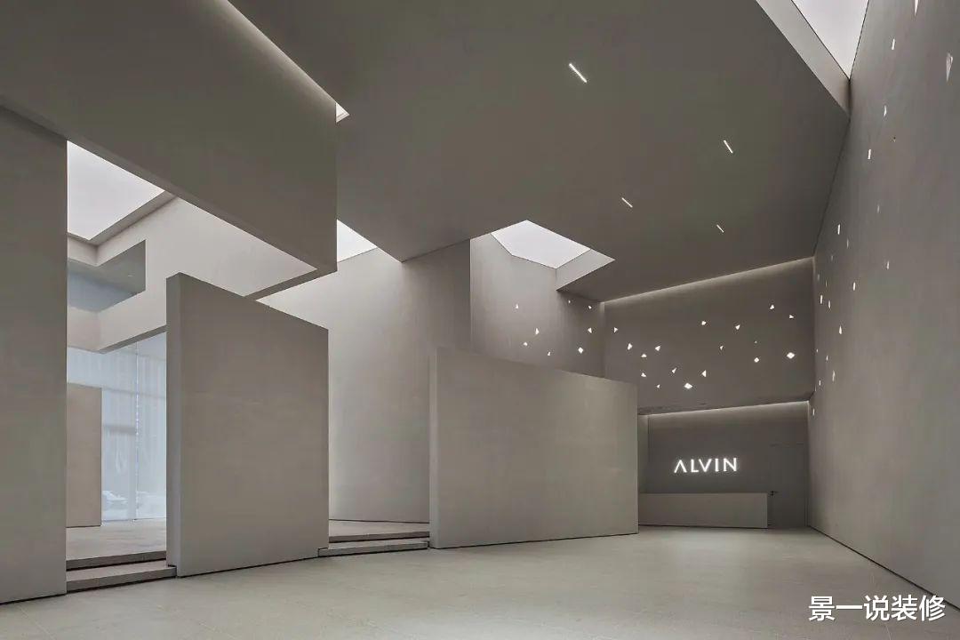 【】600㎡极简空间，没有任何装饰，只有光，却是极致震撼高级的美！