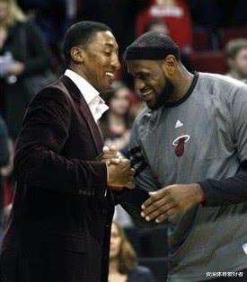 勒布朗·詹姆斯@赤裸裸嘲讽！罗德曼：若詹姆斯出现在90年代，皮蓬也会是第二好的球员