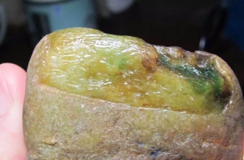 翡翠|早听闻大马坎翡翠原石盛产“黄加绿”，实践之后果真没让人失望！