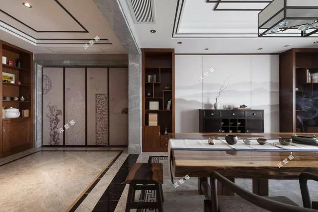 |24张图赏黄石徐总奢华中式庭院别墅,室内装修绝了