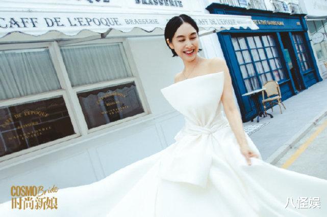 49歲朱茵拍婚紗照，嫁黃貫中8年顏值在線，笑容甜美如初戀少女-圖3