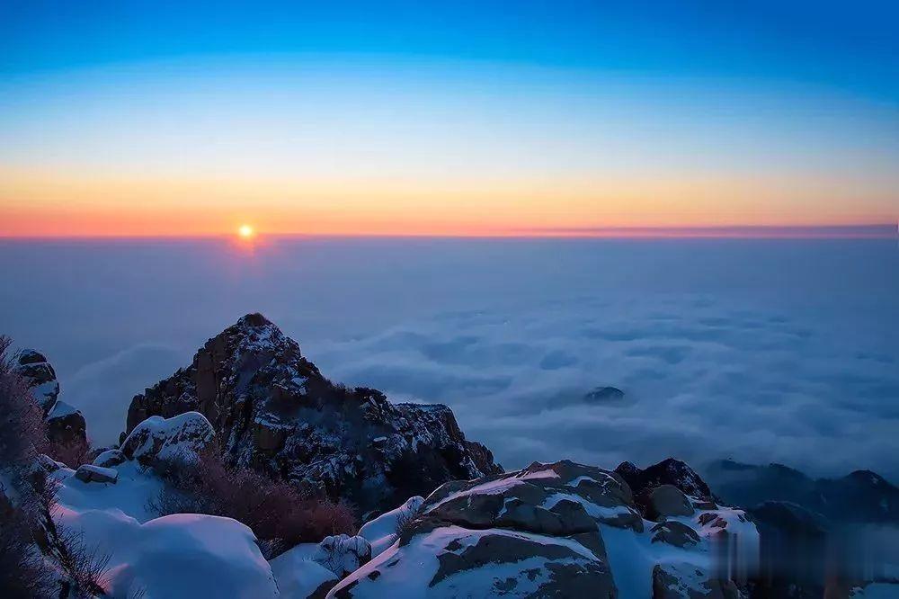 泰安|瑞雪丰年，国泰民安！看，泰安今冬第一场雪，下成这般仙境模样！