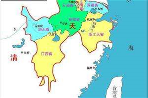 「太平天国」太平天国曾给各省“改名”，一个比一个奇葩，浙江的怕你憋不住笑