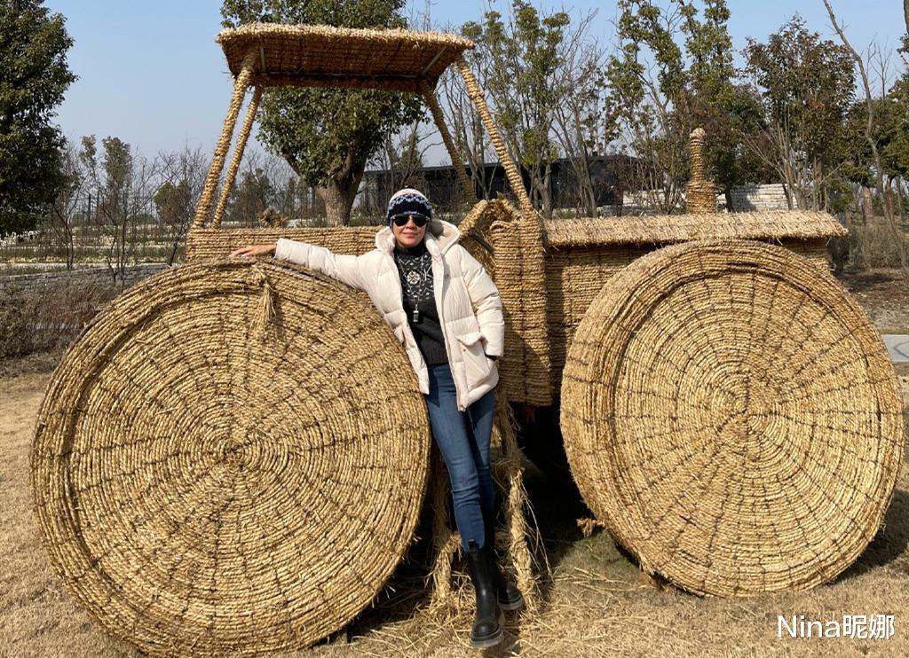 刘嘉玲|刘嘉玲独自游嘉兴真“大胆”，给羊喂草合影太调皮，穿羽绒服女团身材抢镜