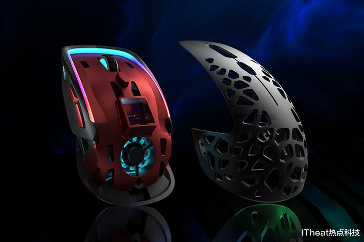 鼠标|Mindshunter发布轻量化鼠标Zephyr:内置风冷 仅重68克