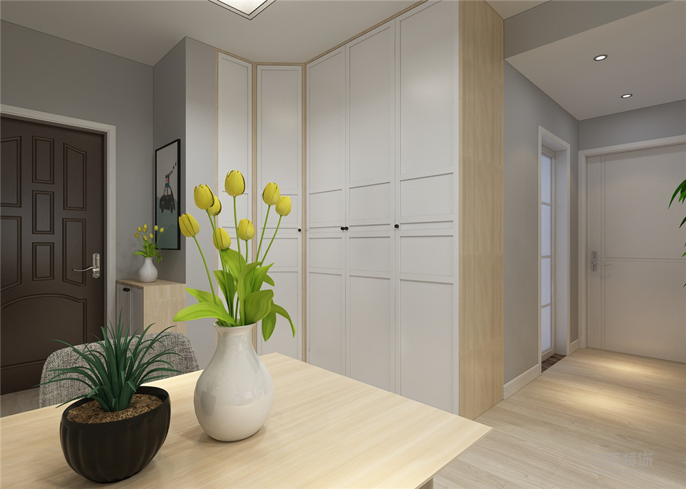 |北欧风格装修效果图,现在特流行,88平两室,干净简洁,晒晒!