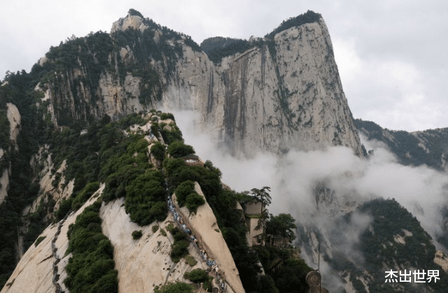 「华山」中国“非常险峻”的五座山，如果爬过三个以上，就厉害了 ！