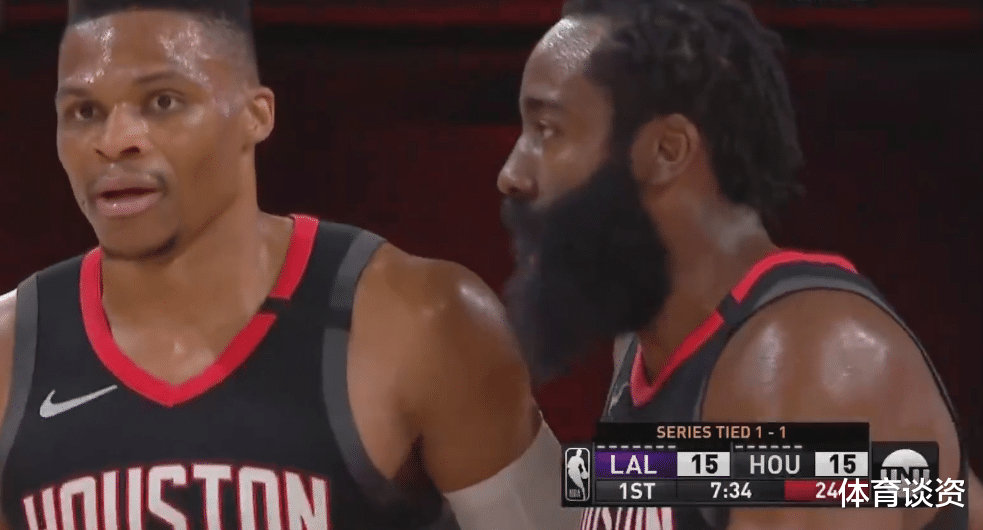 湖人队|单节13分！威少8中6爆发，湖人双巨头首节21分仍落后，和双MVP对飙